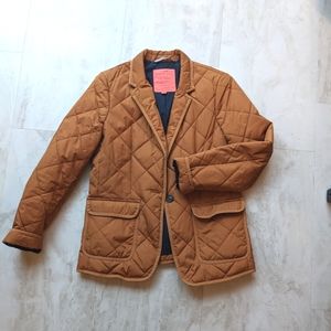 Women's J Crew puffer blazer